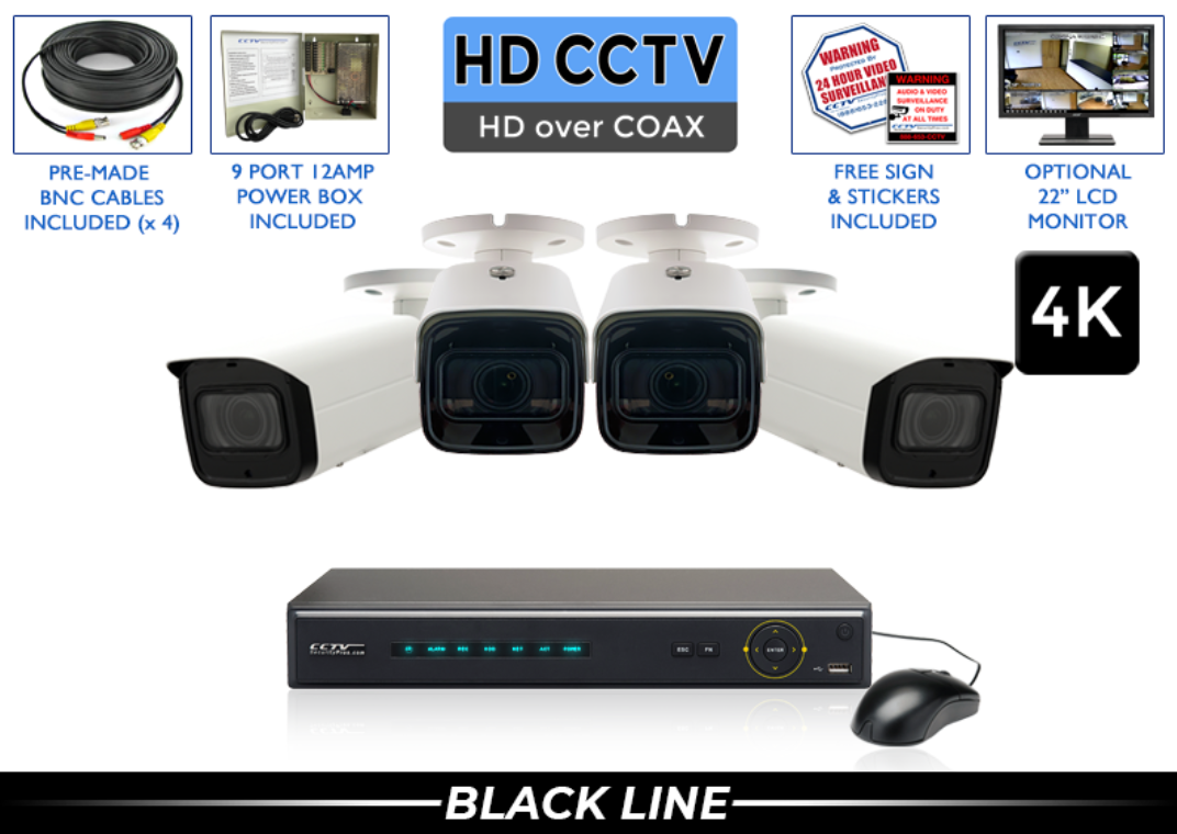 wired security camera system