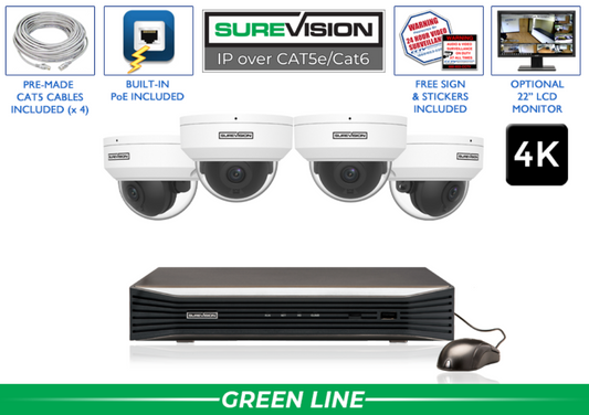 wired security camera system