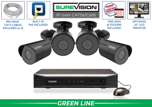 wired security camera system