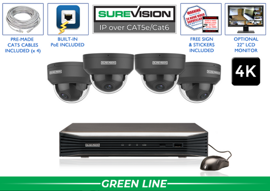 wired security camera system