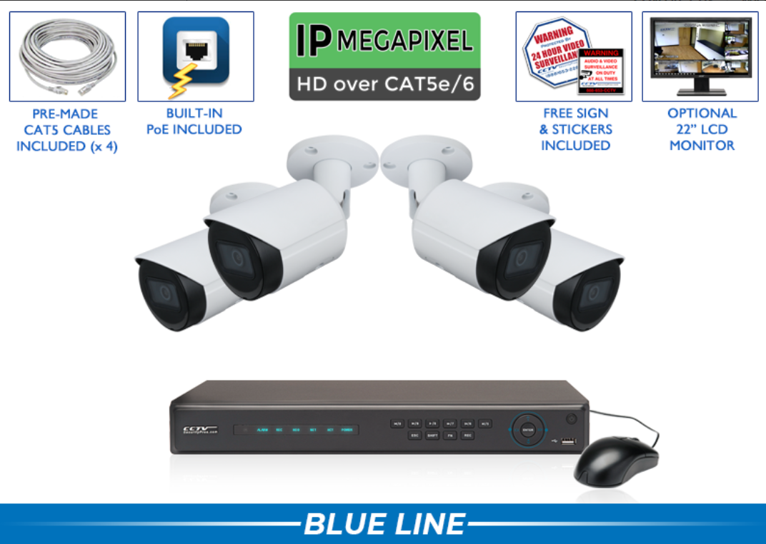 wired security camera system