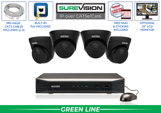 wired security camera system