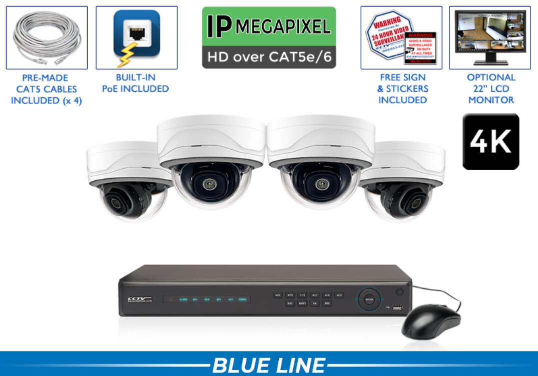 wired security camera system