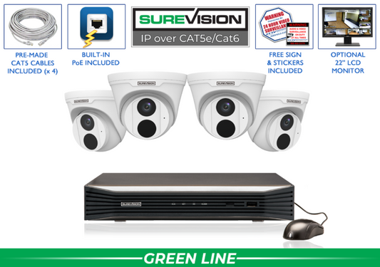 wired security camera system