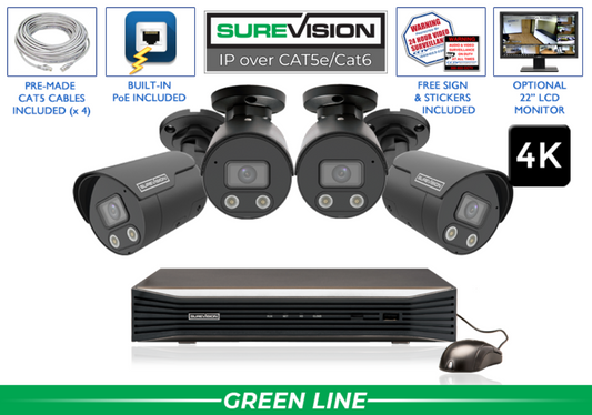 wired security camera system